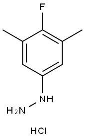 4-氟-3,5-二甲基苯肼鹽酸鹽(奧列格龍中間體）